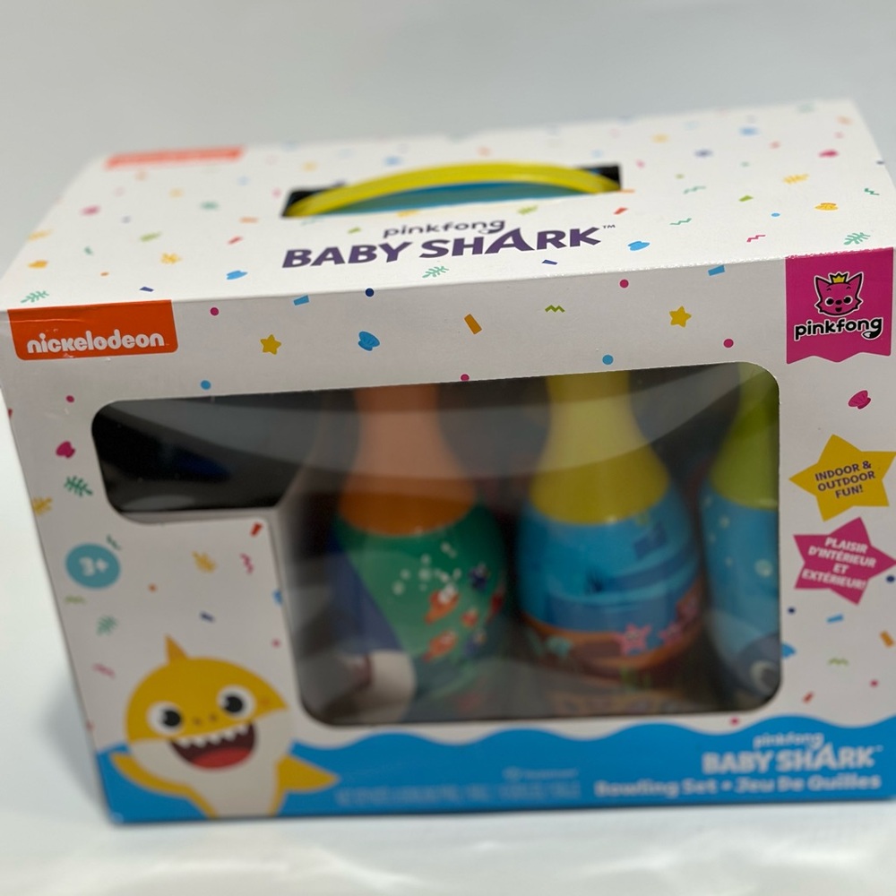 ITEM IS NOT AVAILABLE 
Baby Shark Bowling Set - Multicolor